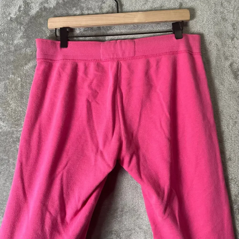Vintage Hollister Surf Relay Pink Low Rise Sweatpants Y2K Baddie Pink‎ Lounge LG
